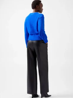 French Connection Jumpers & Cardigans-Jacelin Fluffy Crew Neck Jumper