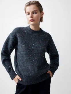 French Connection Jumpers & Cardigans-Janet Sequins Soft Jumper