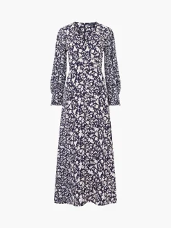French Connection Maxi Dresses|Party Dresses-Jeannie Chiara Drape Midi Dress
