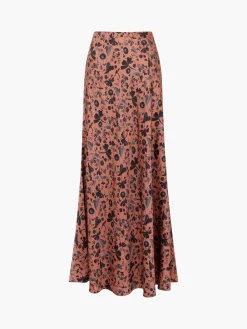 French Connection Skirts & Shorts|Skirts-Jeannie Ennis Eco Satin Maxi Skirt
