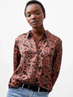 French Connection Tops|Shirts-Jeannie Ennis Eco Satin Shirt