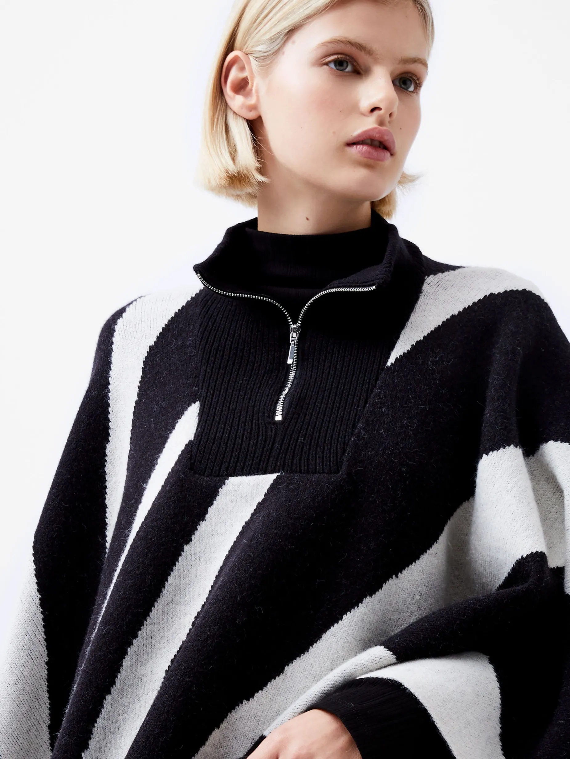 French Connection Coats & Jackets|Scarves-Julianna Knit Poncho