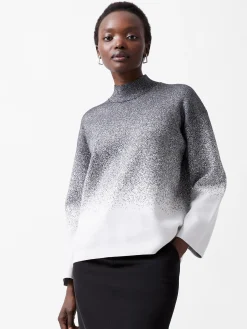 French Connection Jumpers & Cardigans-Kday Gradient Lurex Jumper