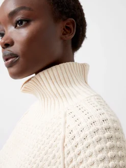 French Connection Jumpers & Cardigans-Keya Popcorn Knit Mozart Jumper