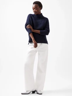 French Connection Jumpers & Cardigans-Keya Popcorn Knit Mozart Jumper