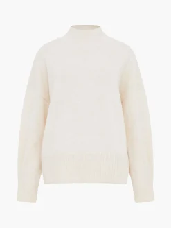 French Connection Jumpers & Cardigans-Kezia Recycled Pearl Cuff Detail Jumper