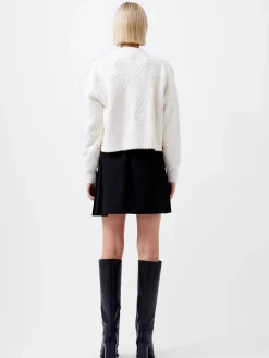 French Connection Jumpers & Cardigans-Kitty Recycled Bobble Bow Cardigan