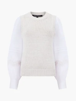 French Connection Jumpers & Cardigans-Klara Flec Mix Jumper