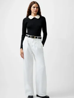 French Connection Jumpers & Cardigans-Krista Embellished Knit Top
