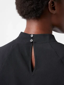French Connection Tops-Krista Knit Long Sleeve Stand Neck Top