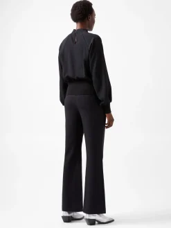 French Connection Tops-Krista Knit Long Sleeve Stand Neck Top