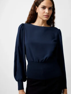 French Connection Jumpers & Cardigans-Krista Knit Slash Neck Jumper