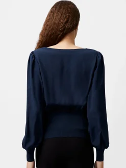 French Connection Jumpers & Cardigans-Krista Knit Slash Neck Jumper