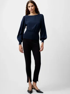 French Connection Jumpers & Cardigans-Krista Knit Slash Neck Jumper