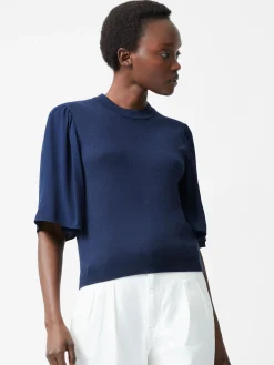 French Connection Jumpers & Cardigans-Krista Knits Flared Sleeve Jumper