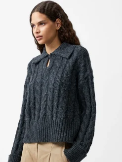 French Connection Jumpers & Cardigans-Kyla Sparkle Long Sleeve Jumper