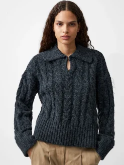 French Connection Jumpers & Cardigans-Kyla Sparkle Long Sleeve Jumper