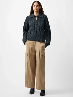 French Connection Jumpers & Cardigans-Kyla Sparkle Long Sleeve Jumper