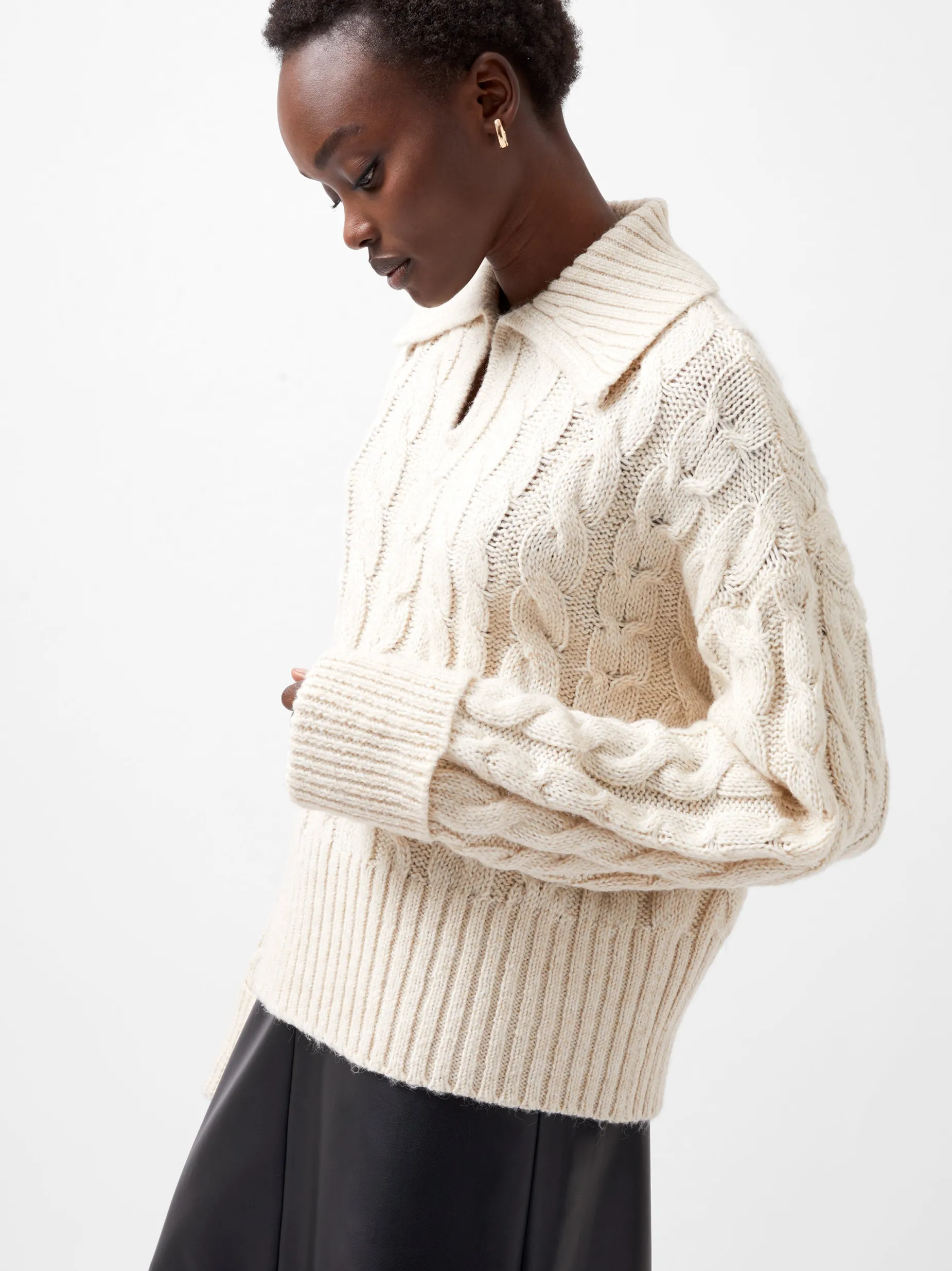 French Connection Jumpers & Cardigans-Kyla Sparkle Long Sleeve Jumper
