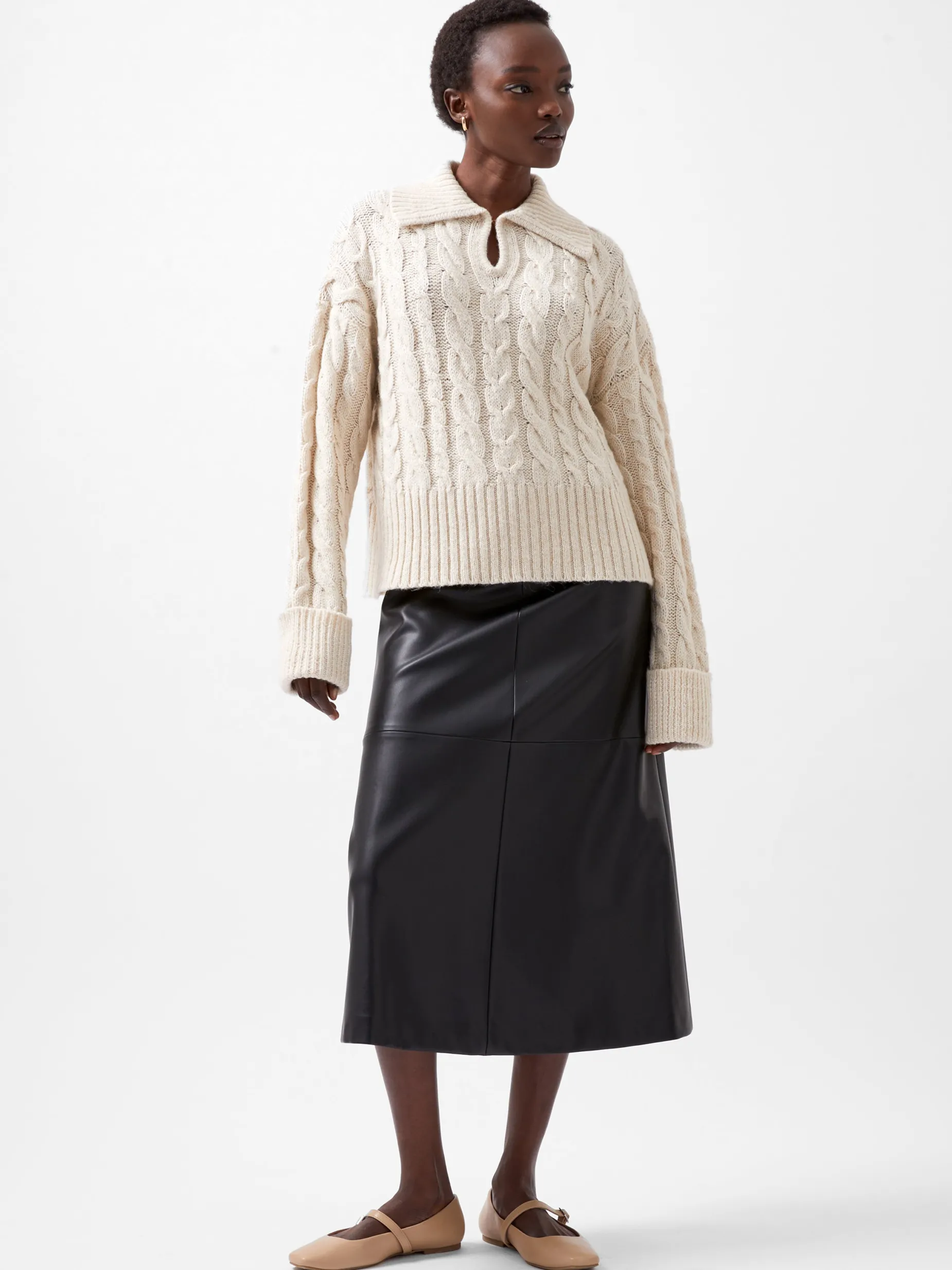 French Connection Jumpers & Cardigans-Kyla Sparkle Long Sleeve Jumper