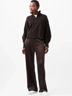 French Connection Jumpers & Cardigans-Lightweight Vhari Recycled Half Zip Jumper