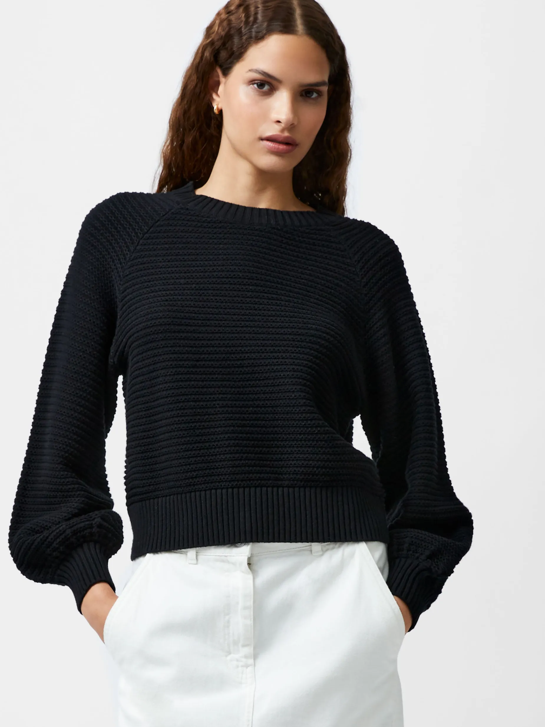 French Connection Jumpers & Cardigans-Lily Mozart Bishop Sleeve Jumper