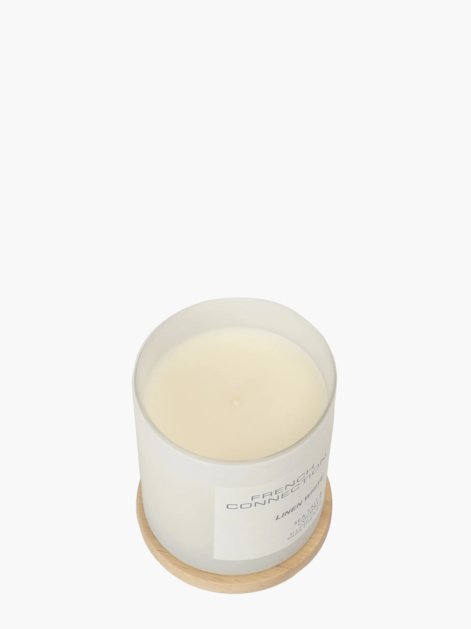 French Connection Home Accessories-Linen White Serenity 200g Candle