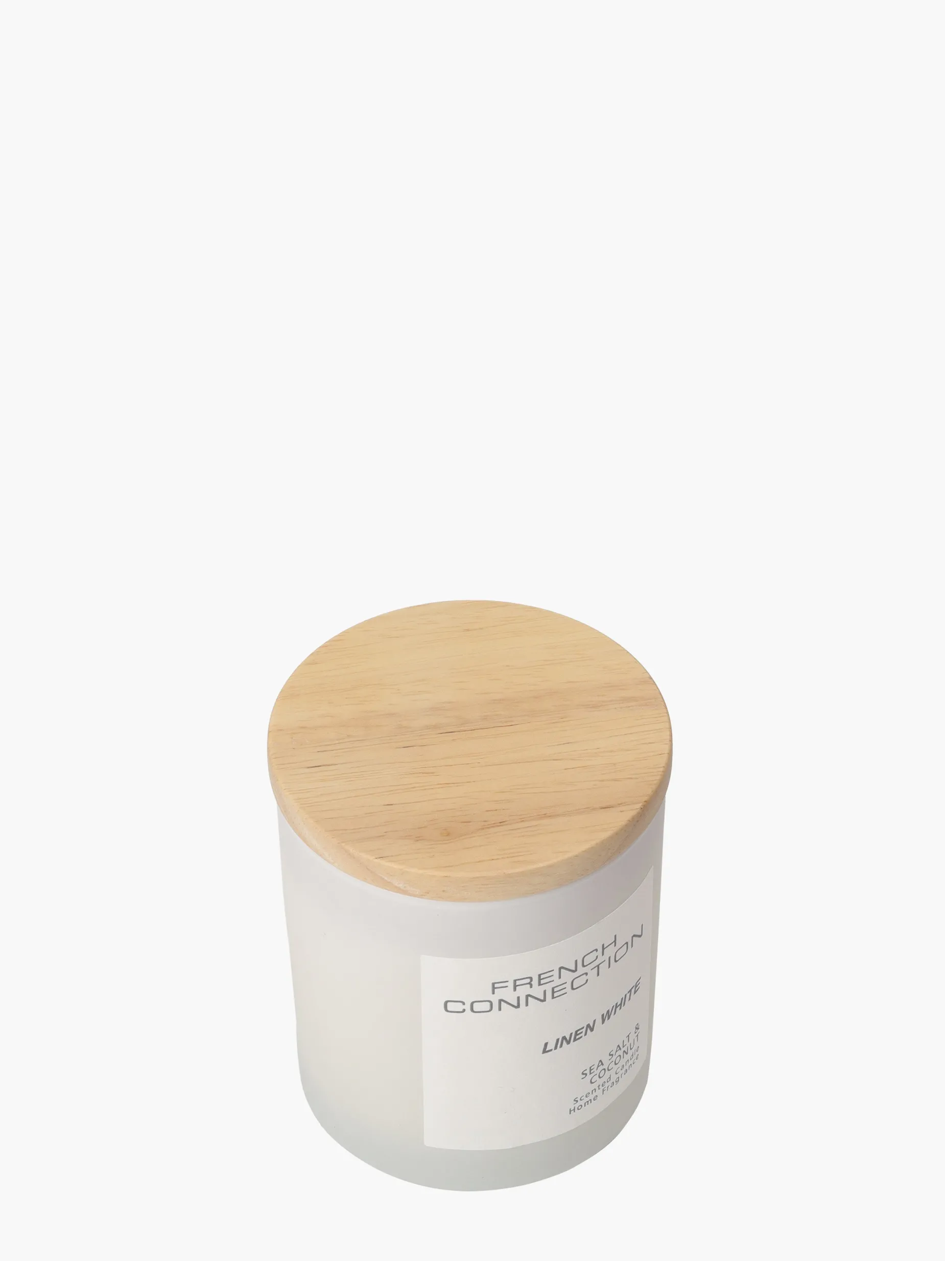 French Connection Home Accessories-Linen White Serenity 200g Candle