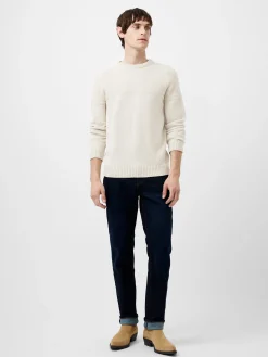 French Connection Knitwear-Link Stitch Crew Neck Jumper