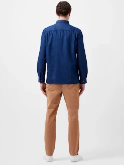 French Connection Shirts-Long Sleeve Denim Shirt