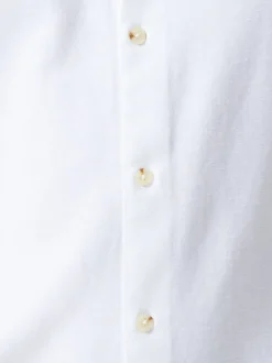 French Connection Shirts-Long Sleeve Linen Blend Shirt