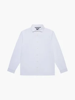 French Connection Shirts-Long Sleeve Linen Blend Shirt