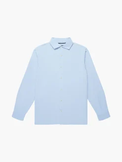 French Connection Shirts-Long Sleeve Linen Blend Shirt