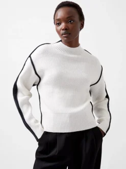 French Connection Jumpers & Cardigans-Lorena High Neck Jumper