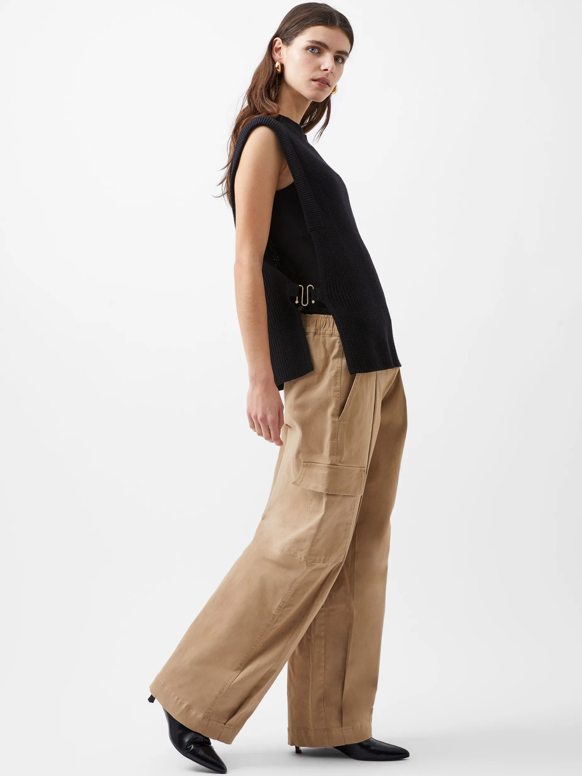 French Connection Jumpers & Cardigans-Lottie Hardware Tabard