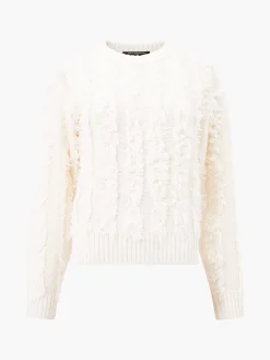 French Connection Jumpers & Cardigans-Malika Fringed Jumper