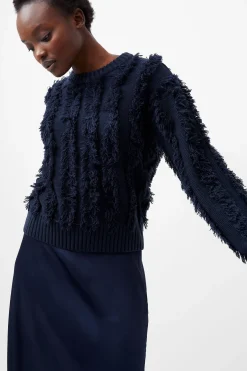French Connection Jumpers & Cardigans-Malika Fringed Jumper
