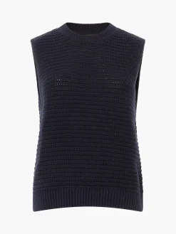 French Connection Jumpers & Cardigans-Manda Open Knit Vest
