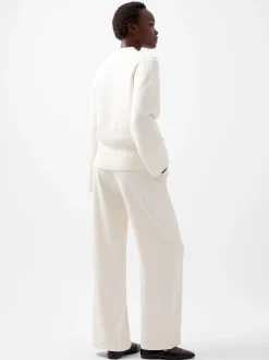 French Connection Jumpers & Cardigans-Melissa Boucle V-Neck Jumper