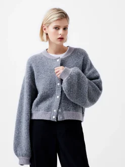 French Connection Jumpers & Cardigans|Coats & Jackets-Melissa Knit Bomber Jacket