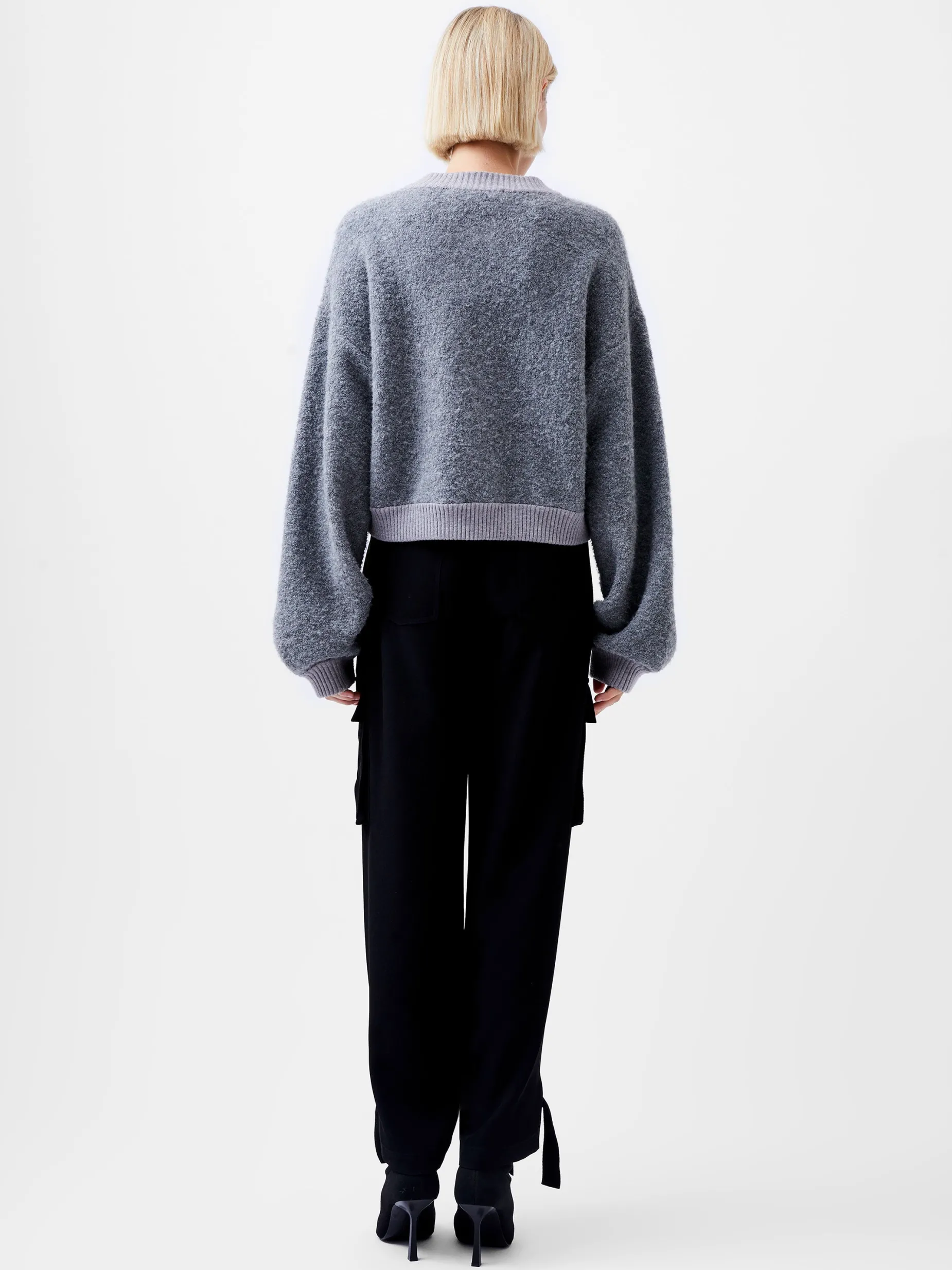 French Connection Jumpers & Cardigans|Coats & Jackets-Melissa Knit Bomber Jacket