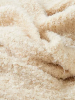 French Connection Scarves-Melissa Recycled Boucle Scarf