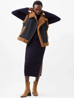 French Connection Coats & Jackets-Mery Denim Gilet