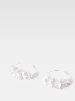 Women French Connection Jewellery|Jewellery-Metal Floral Earrings