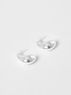 Women French Connection Jewellery|Jewellery-Metal Half Hoop Earrings