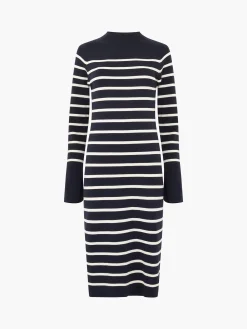 French Connection Dresses|Midi Dresses-Milena Striped Knit Midi Dress