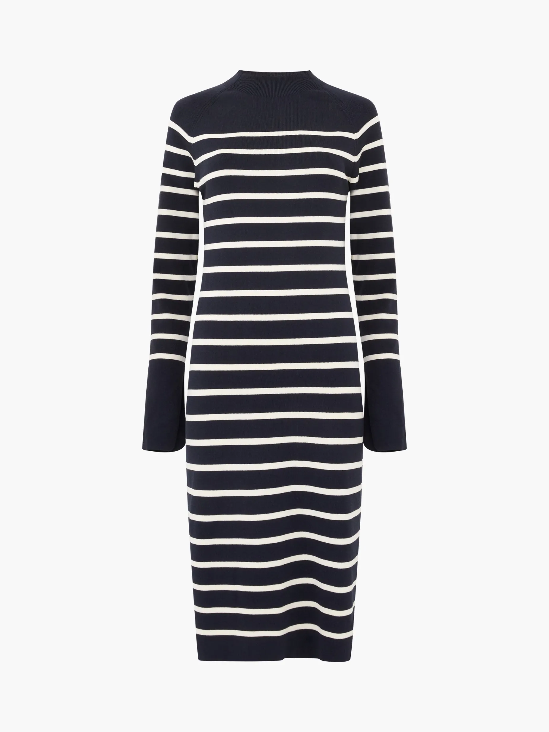 French Connection Dresses|Midi Dresses-Milena Striped Knit Midi Dress