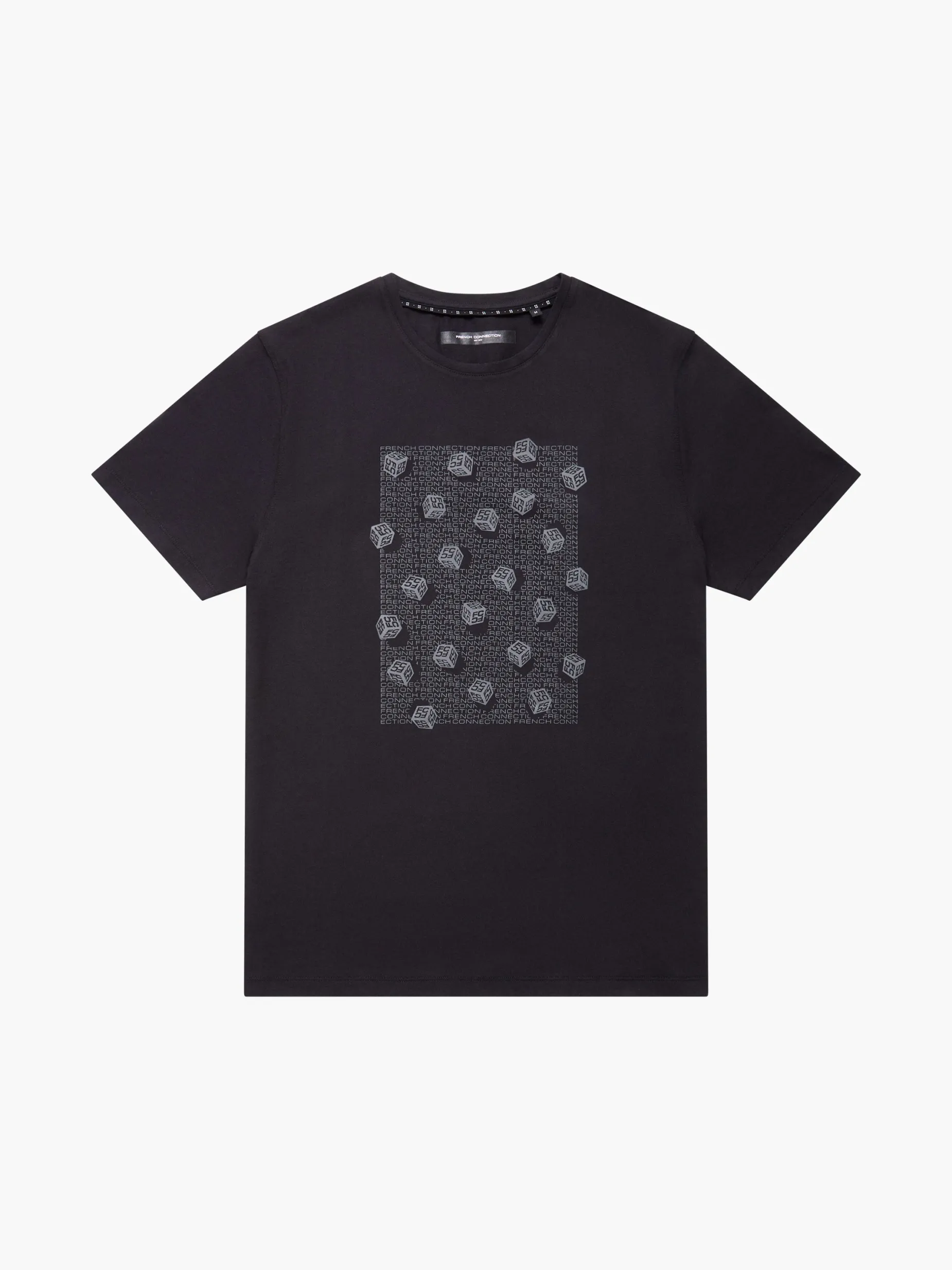 French Connection T-Shirts & Polo Shirts-Mini Dice Organic Graphic T-Shirt