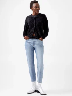 French Connection Jumpers & Cardigans-Molly Feather Long Sleeve Cardigan