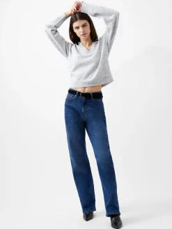 French Connection Jumpers & Cardigans-Morena Recycled Collar Jumper